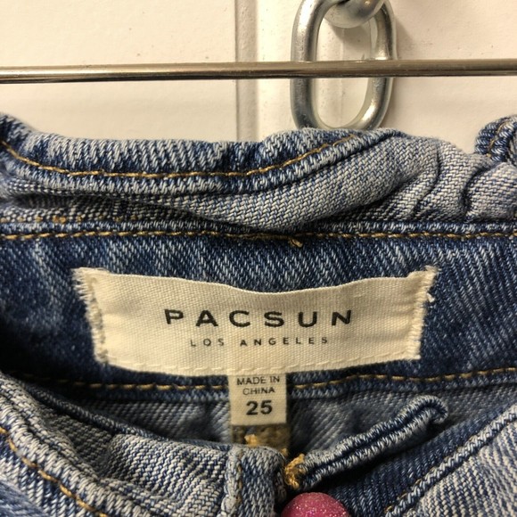 Pacsun Womens Skirt Size 25 With‎ Belt Great Condition - Picture 2 of 5